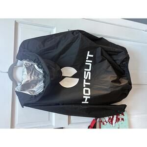 HOTSUIT Men Sauna Suit for  Exercise Black Sz: 3X  XXXL